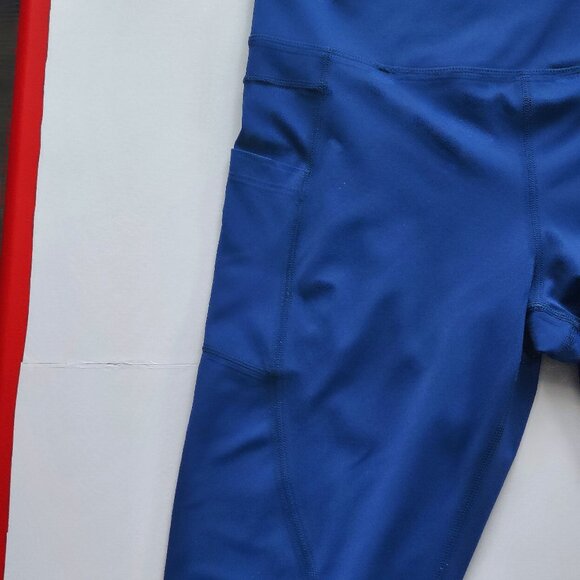 ZYIA Light & Tight active wear leggings cyan women's size 12 - Picture 8 of 13